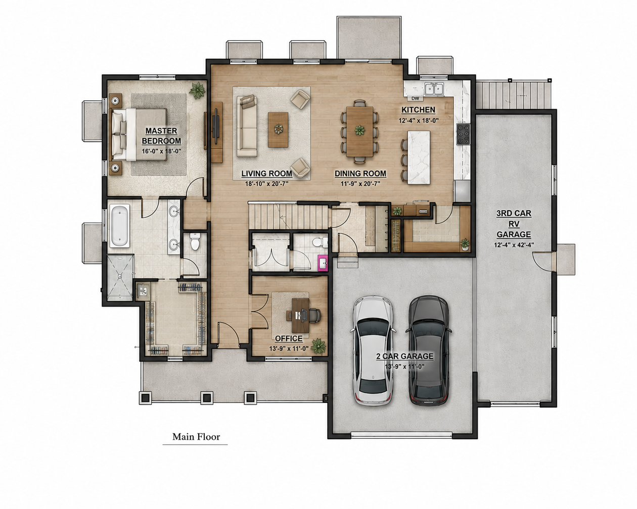 2D Color Plan