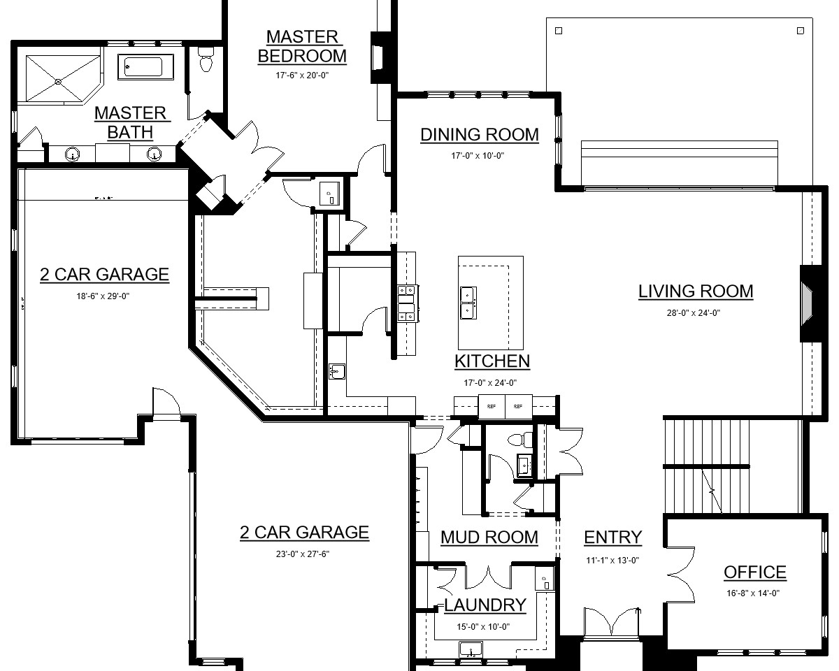Basic 2D Floor Plan
